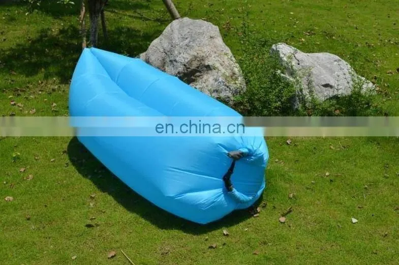 Fast Inflatable Portable Outdoor or Indoor Lazy Bed for Camping, Beach, Park, Backyard