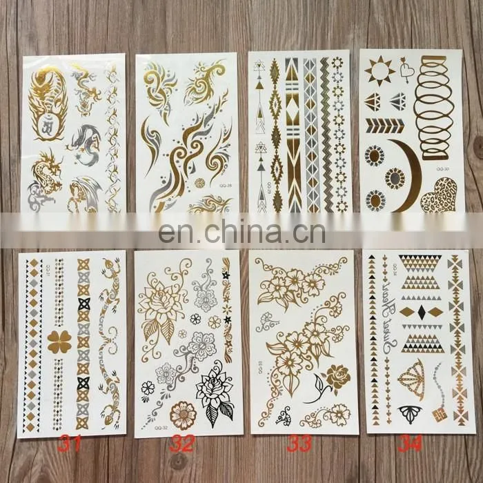 Wholesale Customized Temporary Tattoo Paper Temporary Tattoo Sticker Temporary Tattoo