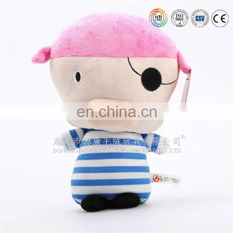 Factory wholesale cartoon stuffed bulk finger puppet baby toy