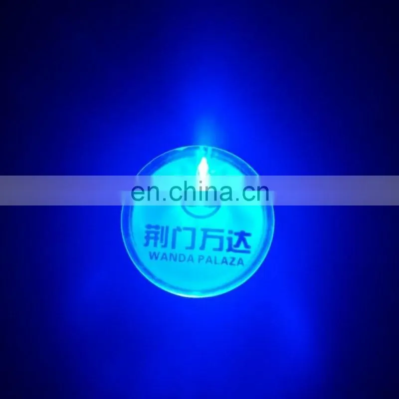 2017 Popular christmas decoration outdoor led safety clip on lights police badge for sale