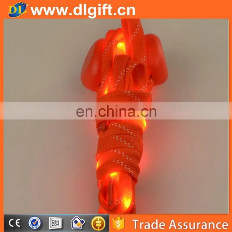 America Wholesale cute led flashing shoelace for Christmas gift