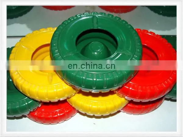 Pocket ashtray plastic ashtray portable ashtray in tyre design blue color