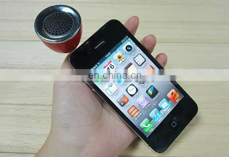 3.5mm Mobile Phone Speaker Mini Stereo Audio Speaker for iPhone iPad MP3 MP4