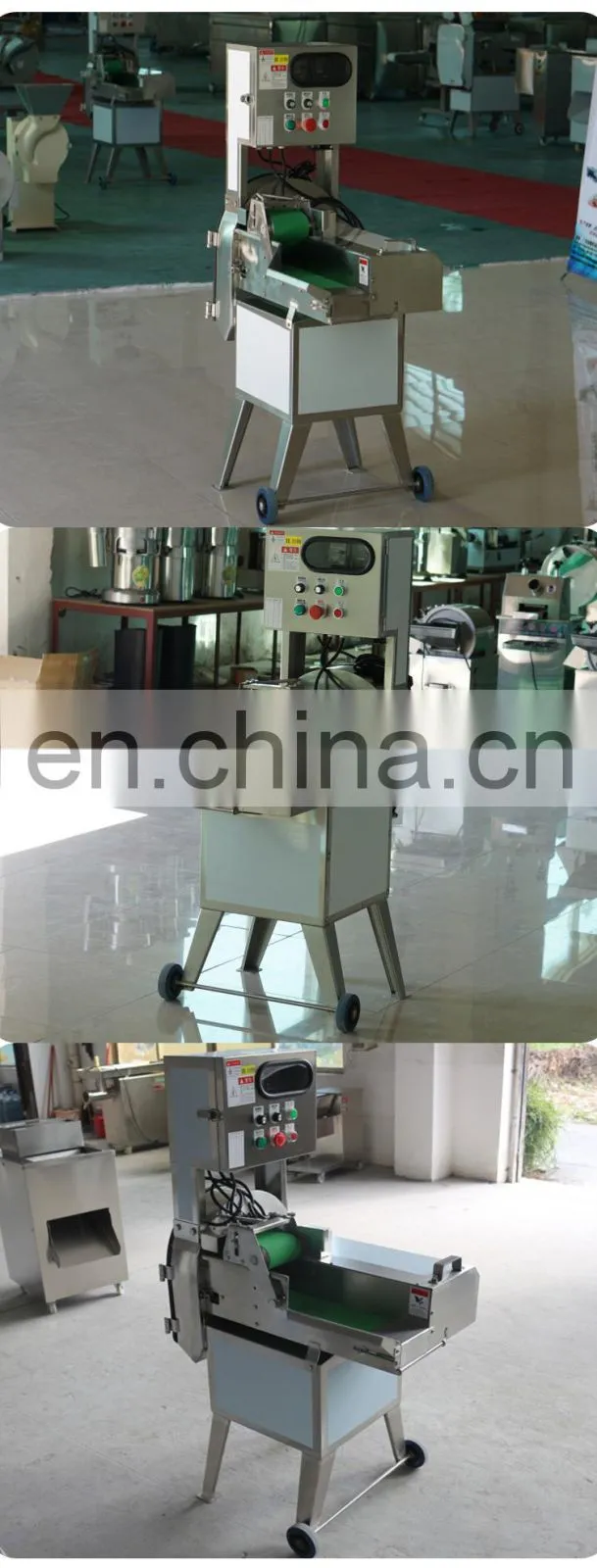 automatic Cabbage green onion vegetable cutter spinach lettuce fruit cutting machine for sale