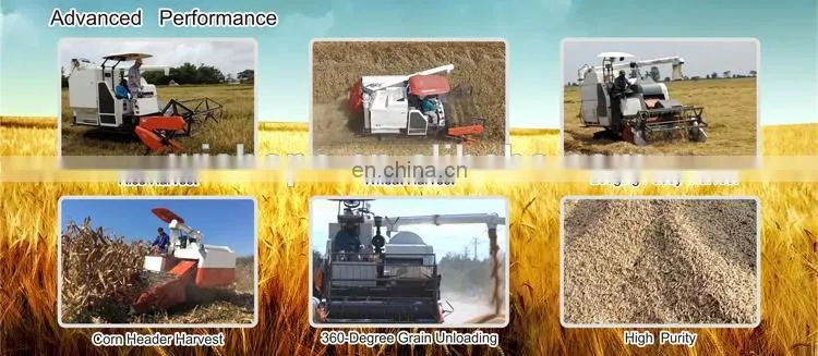 Agricultural Machinery Kubota DC60 Similar Paddy Rice Combine Harvester