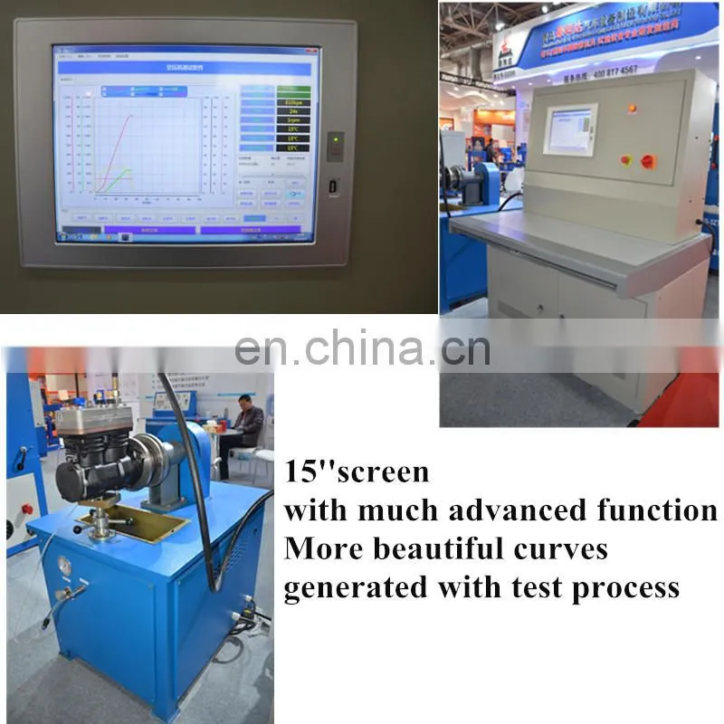 Air Compressor Test Bench with computer control
