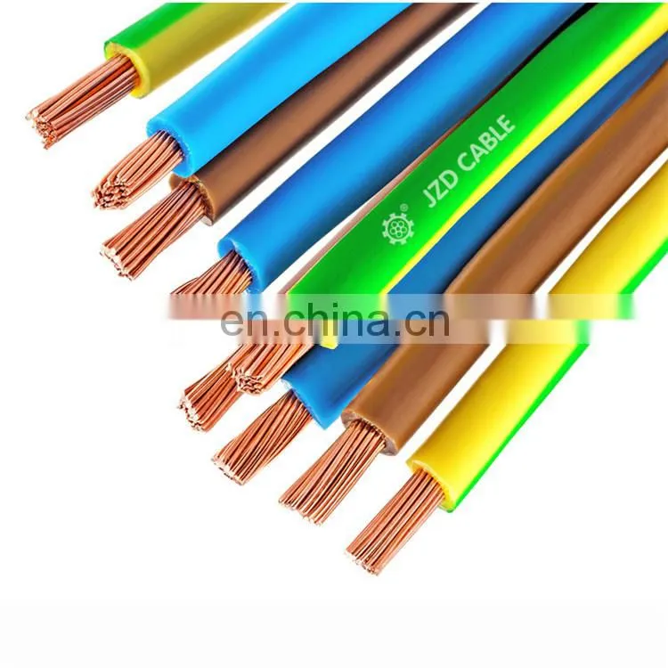 copper cable 6mm 10mm house wiring Electrical cable copper single core PVC wire
