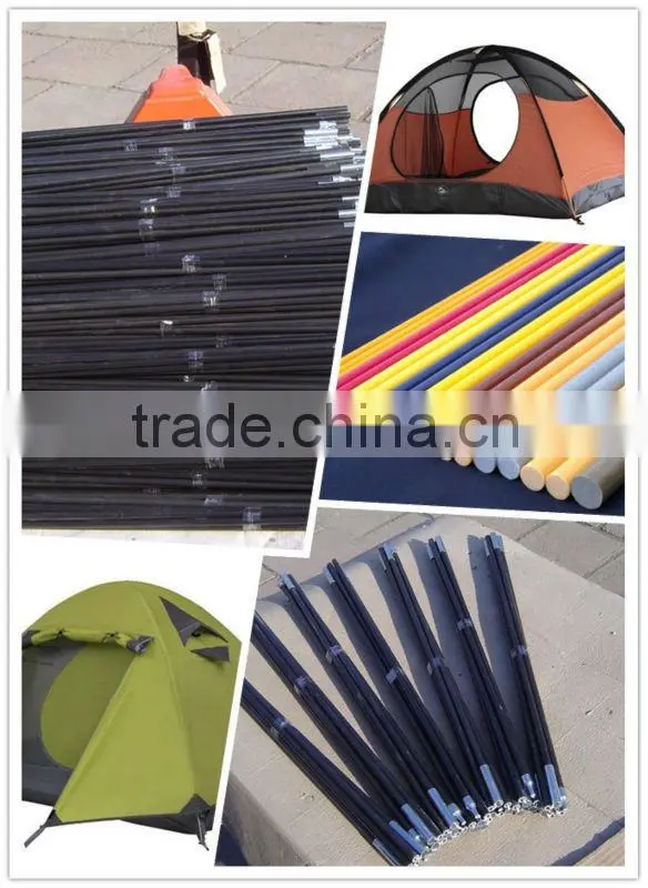 High quality anti corrosion FRP tent pole flexible pole