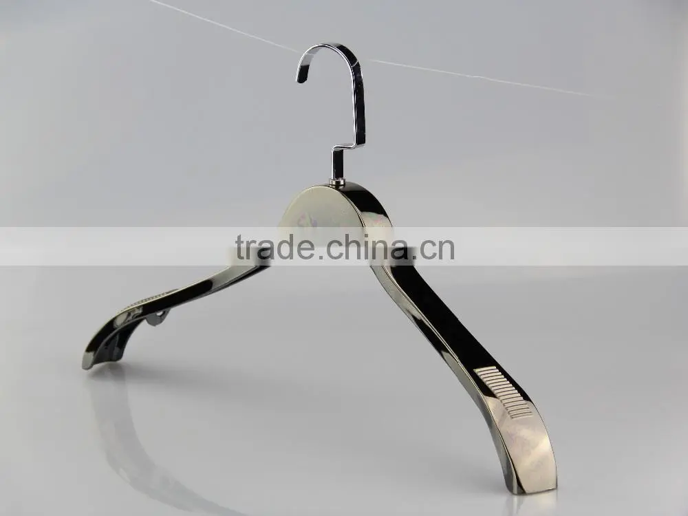 hot sale shiny plastic hanger for clothes