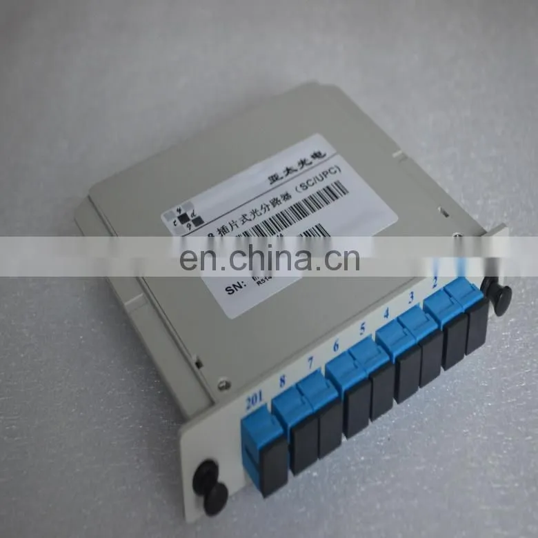 YaTai type c sc connector wdm 1x16 way fiber optic optical plc splitter