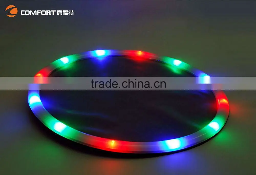 luminous cheap square clear bar use serving tray