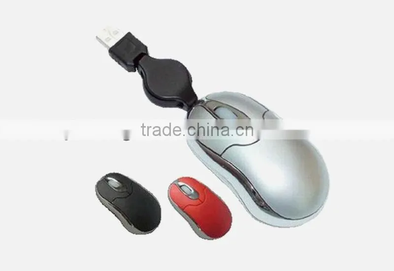 PC USB retractable mouse for computer