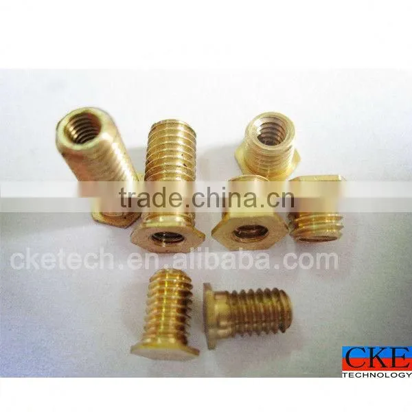 Metal Precision Threaded CNC Lathe Machining Nipple Fitting