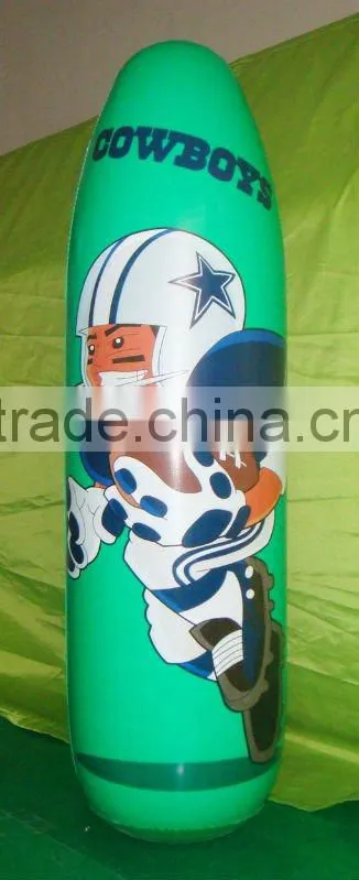pvc inflatable animal bop bag/funny toy