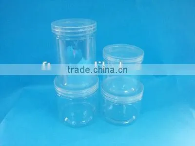 500ml empty clear PET jar