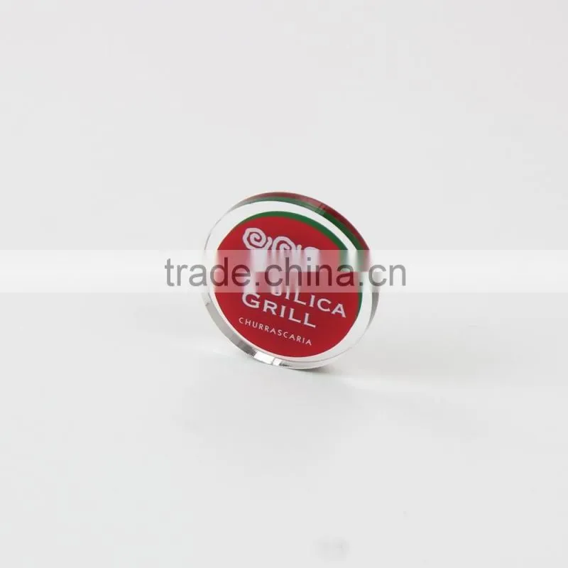 Customize Acrylic Logo Block Rounded Sign Plexiglass Block