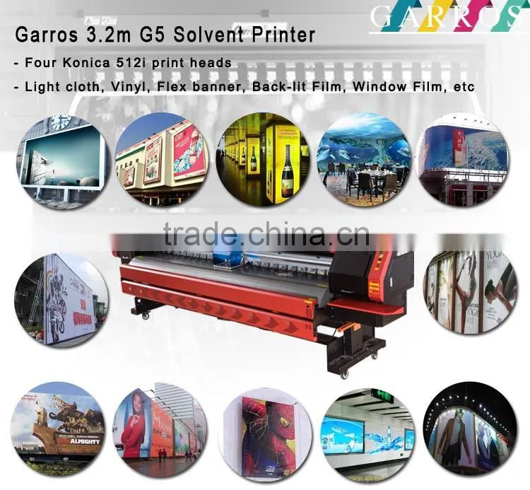 Manufactory 4 print heads konica factory printer
