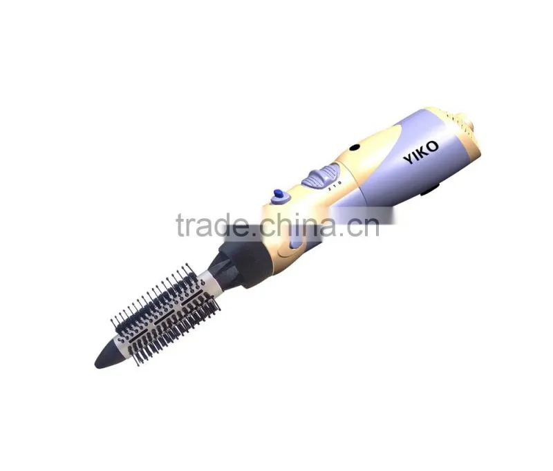 nano custom rotating electric hair brush