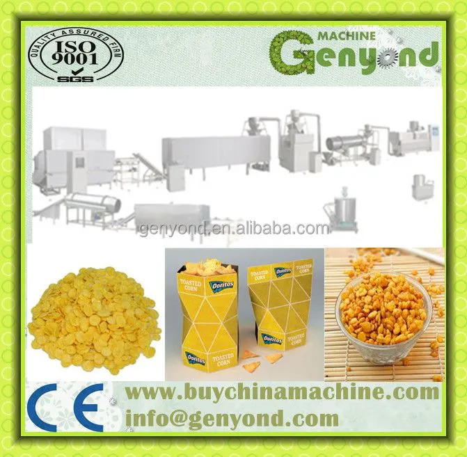 Small Scale Corn Flakes Production Plant
