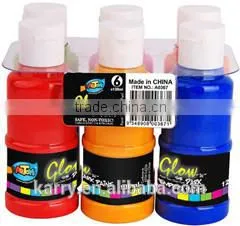 6ct*120ml Tempera Paint A0217,non-toxic,easy to use