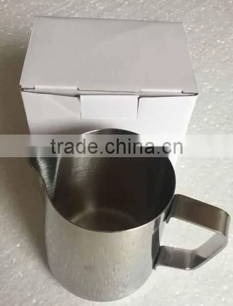 60ml flare stainless steel milk pitcher/measuring/water jug /milk pot