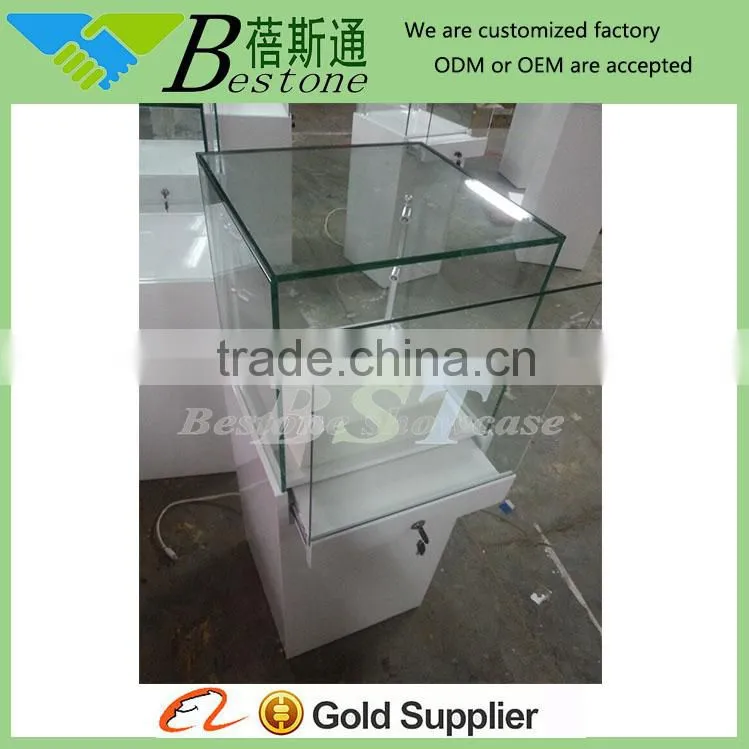 pure white unique wooden display stand for jewelry