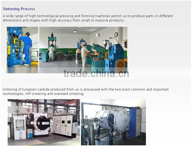 K20 Cemented carbide cutters non-standard for stone cutting