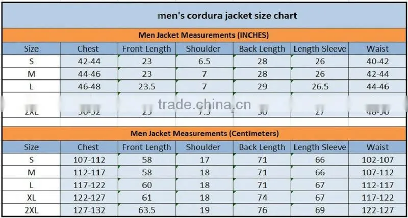 cordura 600d motorcycle jacket