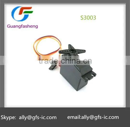 Spot ship rudder servo S3003 / robot servo / car model-specific steering gear 38g
