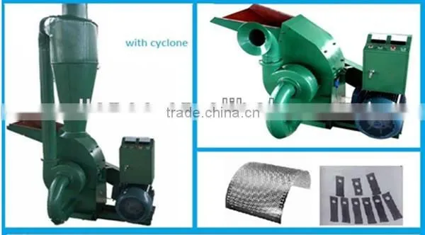 Hot sale small-type straw cutter for wood with factory price for sale