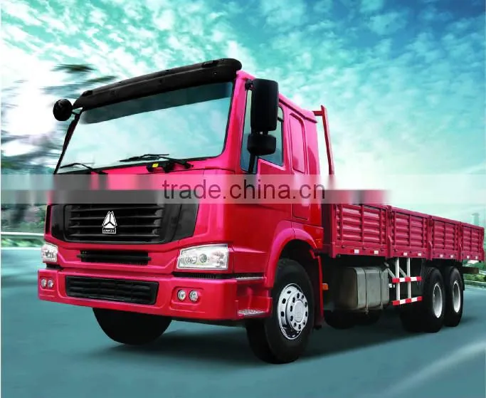 howo 6*4 cargo wagone lorry van truck eruo 2 made in china