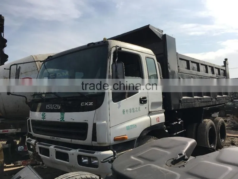 Good condition isuzu forward trucks dump used, with cheap price