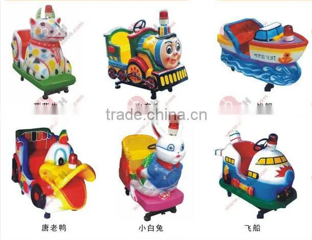 Coin Operated Amusement Arcade Kiddie Ride Go-Anywhere Vehicle