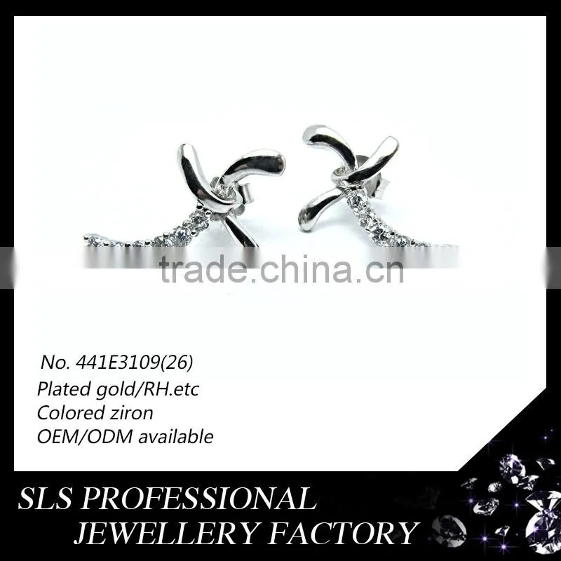 Jewelry wholesale thailand earring set for women's earring earbuds ,925 silver earring happy back earring backs