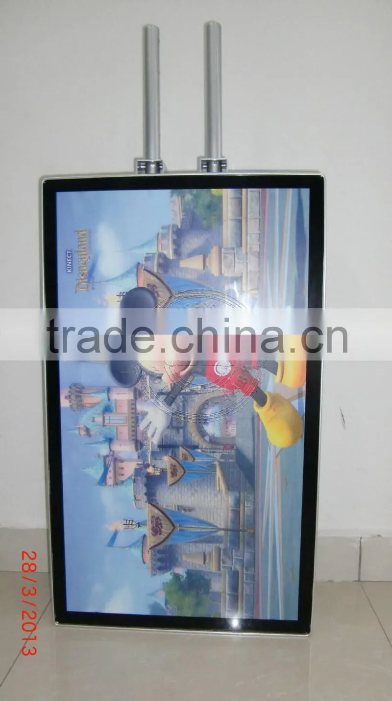 ad player for super market ceiling hand dual or Wall hanging