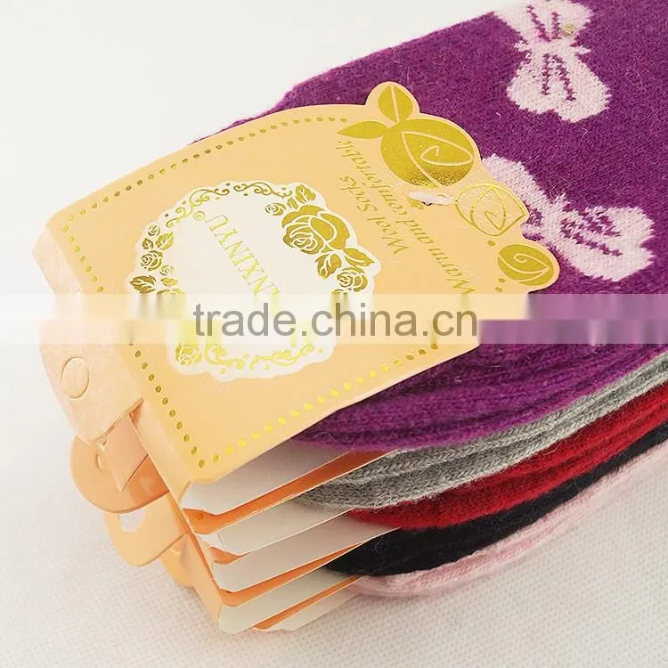 Women's Multi Color Wool Winter Socks