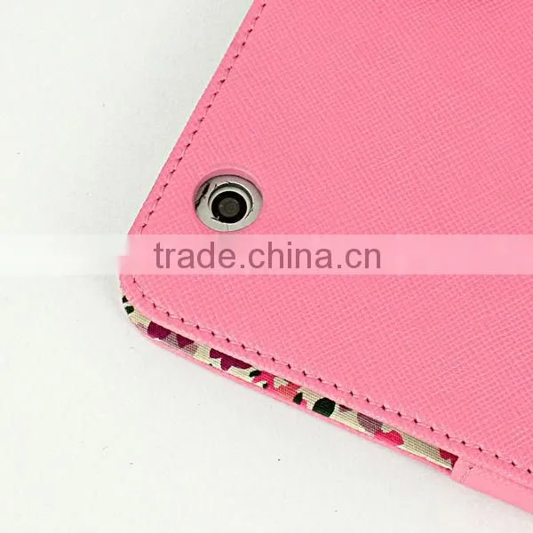 mirror case for ipad 2 3 4 beauty leahter case for ipad