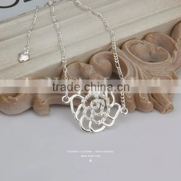 2014 Fabulous silver design ladies filigree anklet