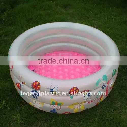 inflatable transparent swimming pool