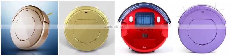 2016 Functional home appliance robotic vacuum cleaner, smart vacuum cleaning robot competitive price