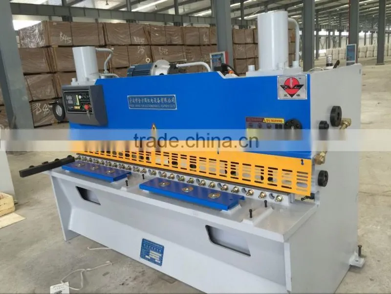 Best price cnc steel plate cutter 12ft hydraulic sheet shearing machine