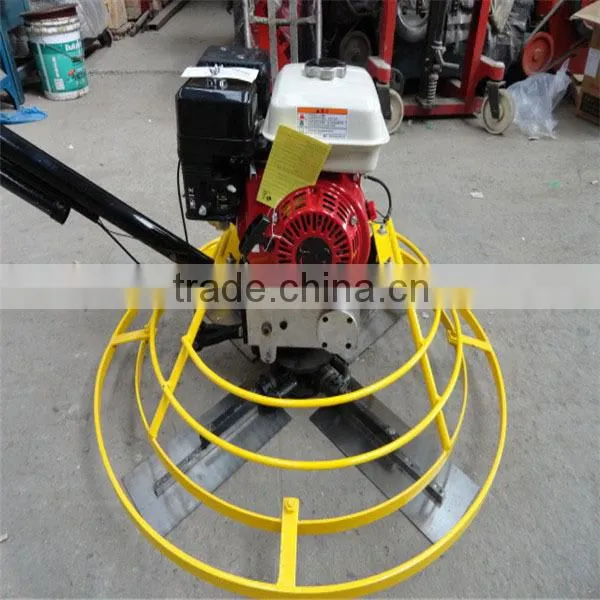 Mini construction equipment gasoline engine walking power trowel skpe:sunnylh3