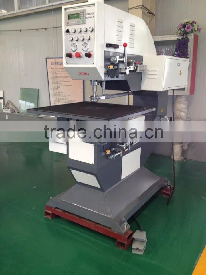 China Best price automatic twins glass drilling machine