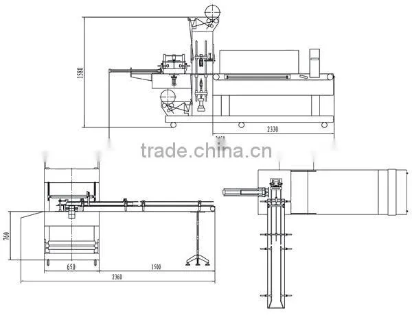 automatic heat shrink packaging machine