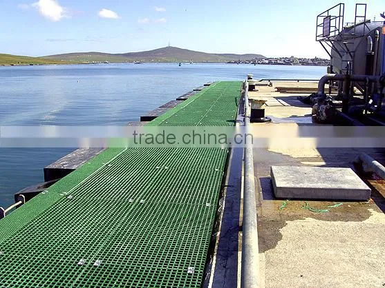 "FRP Fiberglass Reinforced Plastic Grating Plastic Walkway Grating "