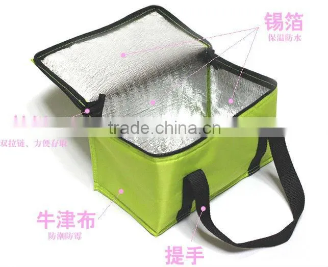 hot sale insulation 4 wine cooler bag 600D polyester cooler bag