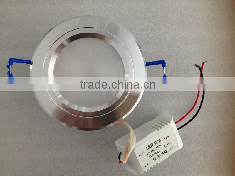 hot selling 2.5inch led downlight 3w (factory fast delivery)