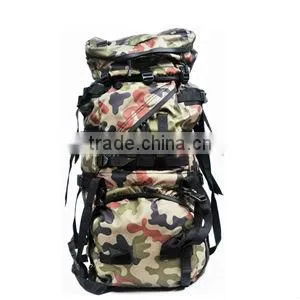 Camouflage military bag