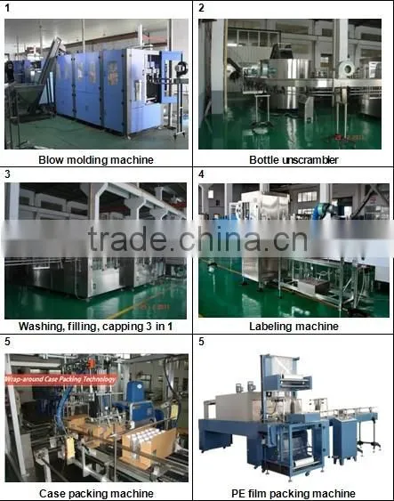 Automatic bottled water filling machine