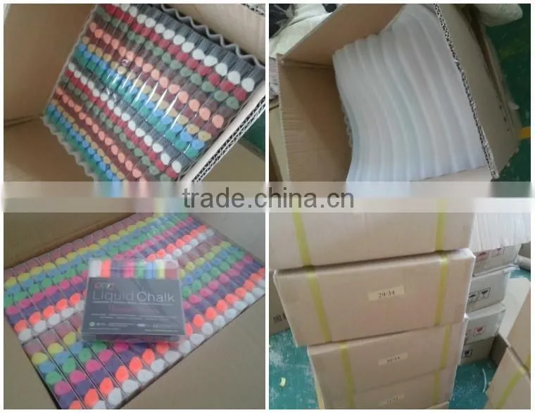 2015 Innovative China Factory Liquid Chalk GYM 8-pack Highligher Markers Pen